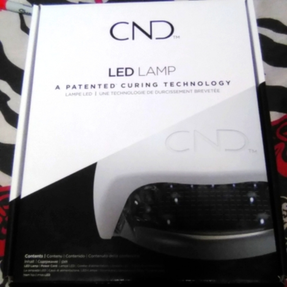 Brand New never opened CND LED LAMP